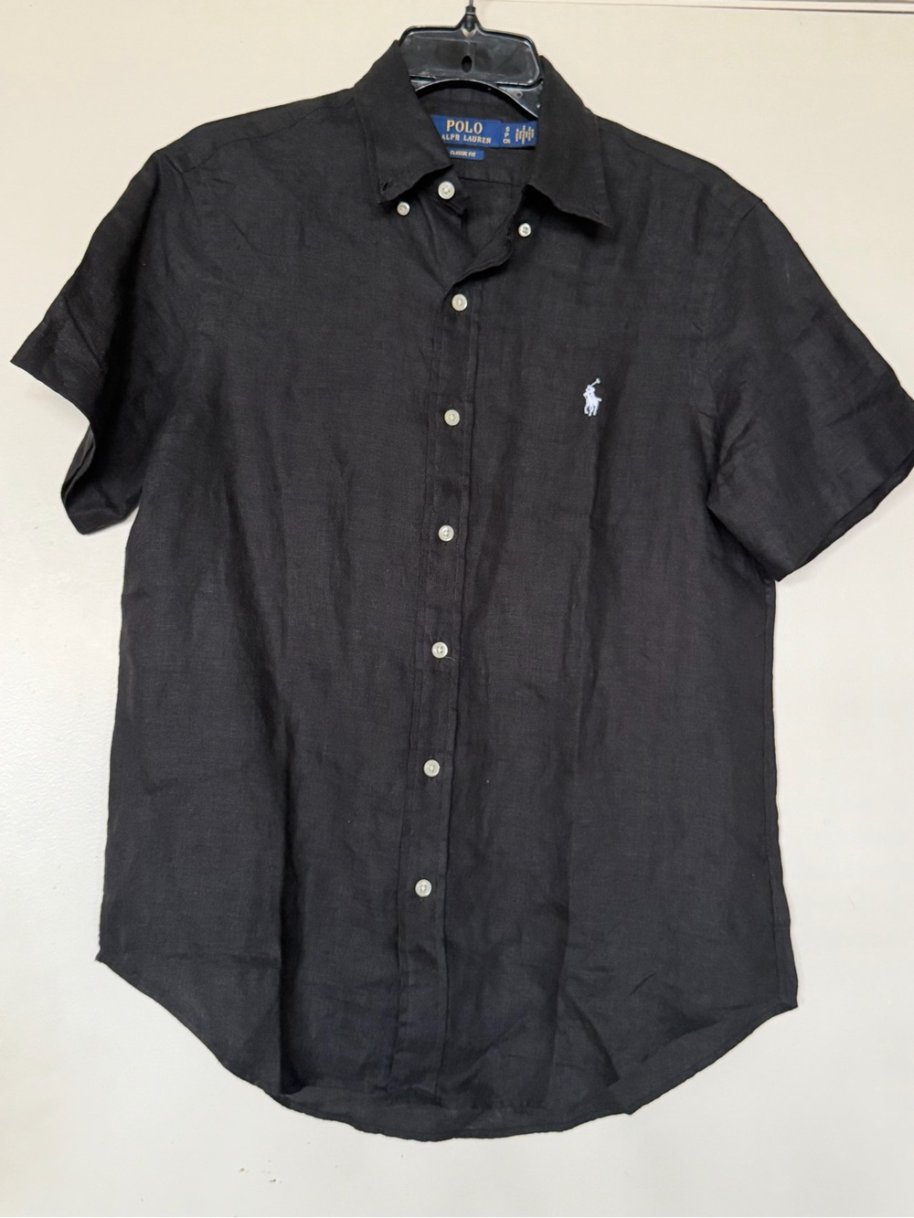 Polo Ralph Lauren Men's Short-Sleeve Linen Shirt Size S